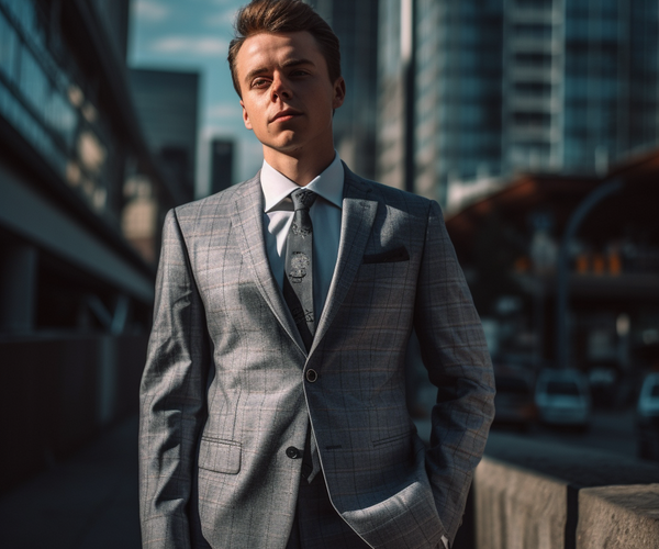 American coat and tie on sale