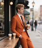 Orange Suits for Men: Bold, Energetic, and Unforgettable