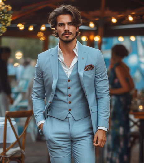 Light Blue Suits for Men: Fresh, Modern, and Versatile