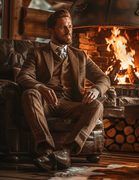 Dark Brown Suits for Men: Rich, Timeless, and Sophisticated