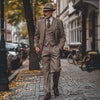 The Timeless Appeal of a Brown Suit