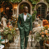 Why Every Stylish Man Needs a Dark Green Suit This Season