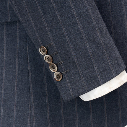 Men's Casual  Slim Striped 3-Piece Suits