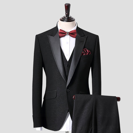 Formal 2 pieces Men's Suit Peak Lapel Wedding TuxedoD white suit, white men's suit, white wedding suit, black suit, black men's suit, black wedding suit, Business Occasions:  Everyday workwear. Business meetings. Social Gatherings:  Parties and events. Weddings. Special Events:  Graduation ceremonies. Award ceremonies. Casual Moments:  Weekend gatherings. Casual dates. Entertainment Events:  Stage performances. Concerts or theaters. 