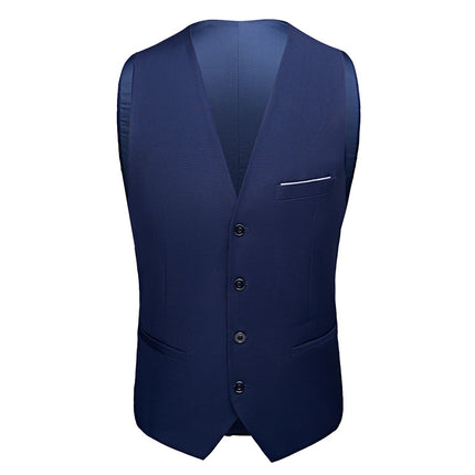 Men's Suit 3-Piece Wedding Suit 3 Colors (Blazer + Vest + Pants)