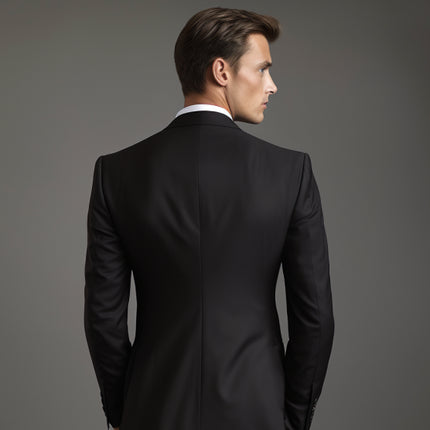 Mens' formal Suits Slim Fit 3 Pieces Notch Lapel suit