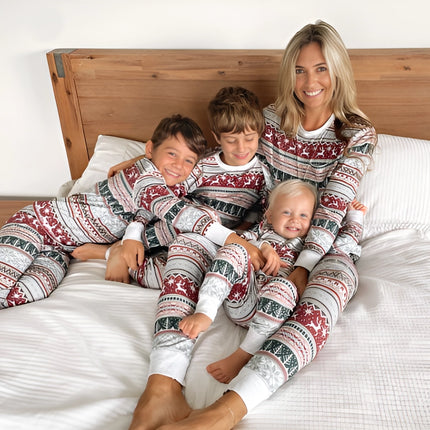 Matching Family Christmas Pajamas Holiday Fair Isle Pjs Included