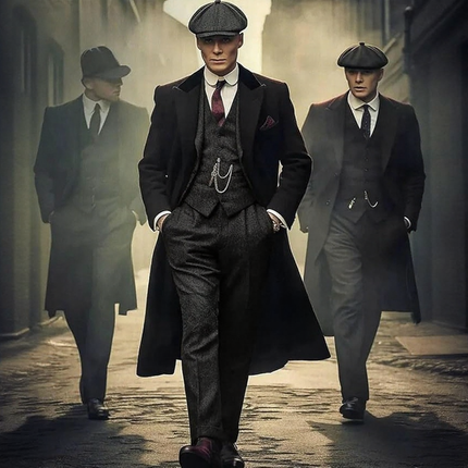 Peaky Blinders Suit - Thomas Shelby Tweed Suit | Vintage British Style
