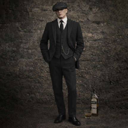 Peaky Blinders Suit - Thomas Shelby Tweed Suit | Vintage British Style