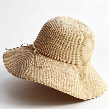 Crochet Raffia Sun Hat Natural