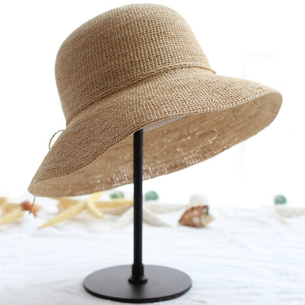 Crochet Raffia Sun Hat Natural