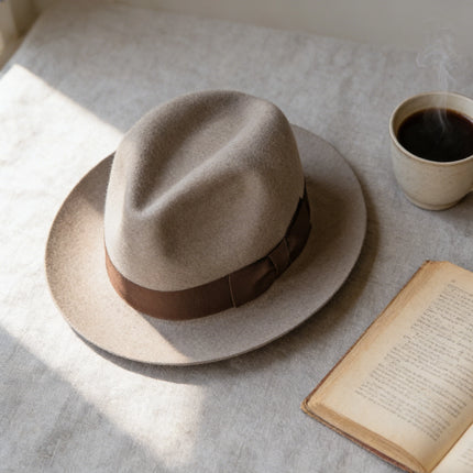 Felt Finery Series Fancy Felt Fedora Hat