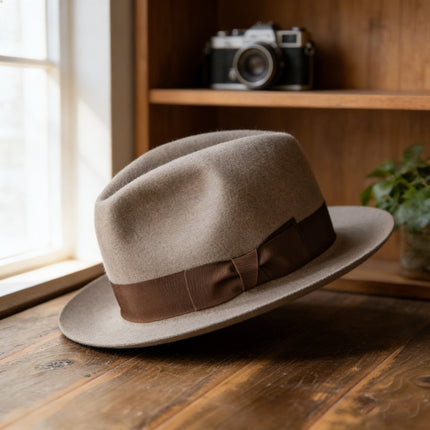 Felt Finery Series Fancy Felt Fedora Hat