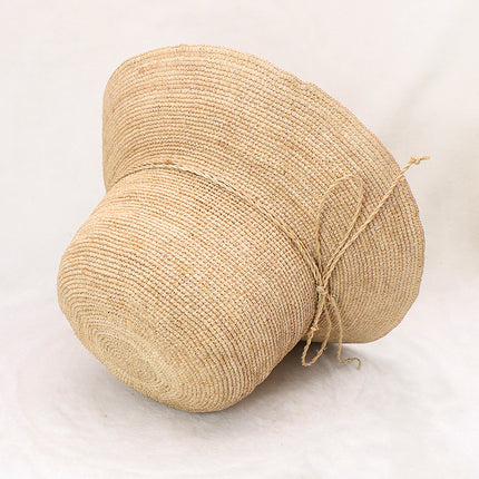 Foldable Straw Hat For Women Sun Protection and Beach Vacation Korean Style Boho Holiday Travel