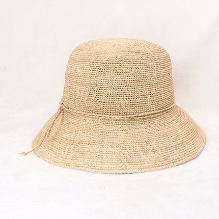 Foldable Straw Hat For Women Sun Protection and Beach Vacation Korean Style Boho Holiday Travel