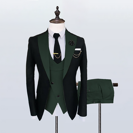 Mens' formal Suits Slim Fit Notch Lapel suit 3 Pieces Suit