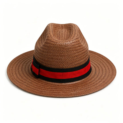 Classic Summer Straw Hat – Panama Style Fedora