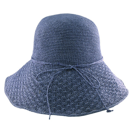 Women's Foldable Sun Hat Summer Beach Vacation Hat Fashionable Elegant