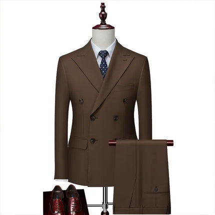 Men's Suit 2 Piece Wedding Suit 2 Colors (Blazer + Pants)