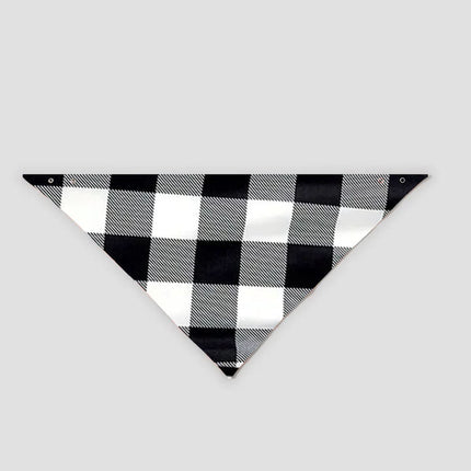 "2025 Family Christmas" Letter Print Black Long Sleeve Top with Black And White Plaid Pants Family Matching Pajamas