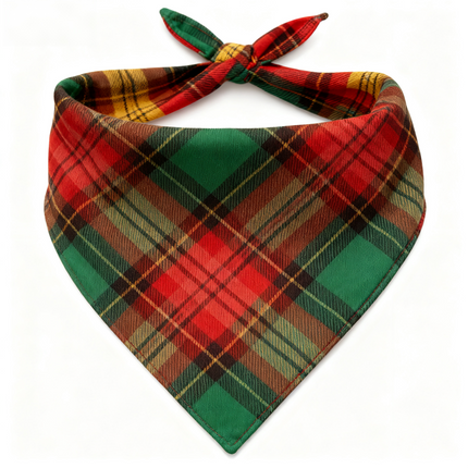 Holiday Family Green Plaid Christmas Pajamas Set