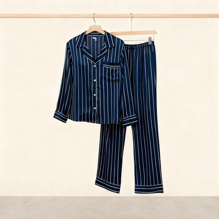 Elegant Satin Pajama Set for the Whole Family