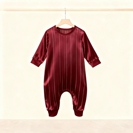 Elegant Satin Pajama Set for the Whole Family