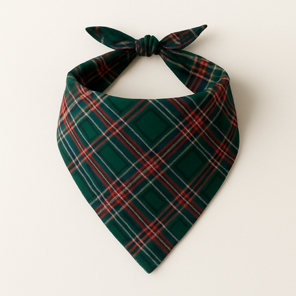 Family Christmas Plaid Button-Front Pajamas Sets