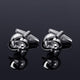 French Metal Knotted Cufflinks Cufflink sweetearing Silver Tuxedos, Formalwear, Wedding suits, Business suits, Slim-fit suits, Classic suits, Black-tie attire, Dinner jackets, Prom suits