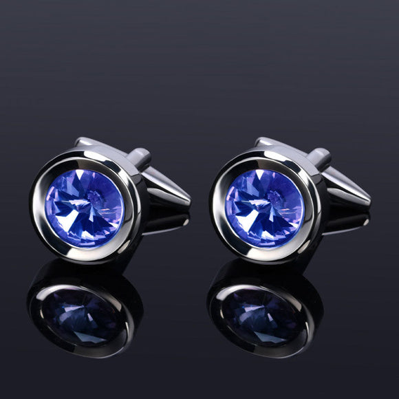 Crystal Inlaid Cufflinks Cufflink sweetearing blue Tuxedos, Formalwear, Wedding suits, Business suits, Slim-fit suits, Classic suits, Black-tie attire, Dinner jackets, Prom suits