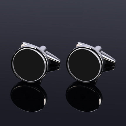 Obsidian Inlay Crafted Shirt Cufflinks Cufflink sweetearing Silver Tuxedos, Formalwear, Wedding suits, Business suits, Slim-fit suits, Classic suits, Black-tie attire, Dinner jackets, Prom suits