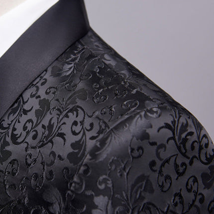 Men's 2-Piece Suits Jacquard Tuxedo 5 Color Tuxedo sweetearing  Tuxedos, Formalwear, Wedding suits, Business suits, Slim-fit suits, Classic suits, Black-tie attire, Dinner jackets, Prom suits