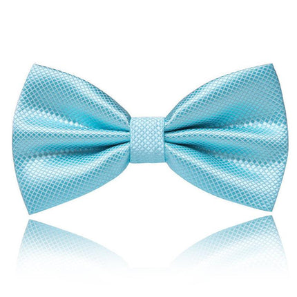 Men's Basic Series Colorful Bow Tie Tie sweetearing Cyan Tuxedos, Formalwear, Wedding suits, Business suits, Slim-fit suits, Classic suits, Black-tie attire, Dinner jackets, Prom suits