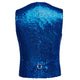 Men's Sequin Fashion Vest Blue Vest sweetearing  Tuxedos, Formalwear, Wedding suits, Business suits, Slim-fit suits, Classic suits, Black-tie attire, Dinner jackets, Prom suits