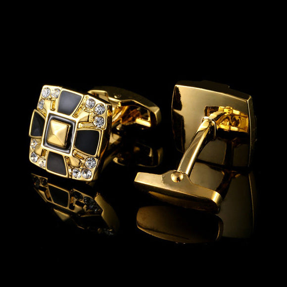 Luxury Gold Cufflinks with Diamonds Cufflink sweetearing  Tuxedos, Formalwear, Wedding suits, Business suits, Slim-fit suits, Classic suits, Black-tie attire, Dinner jackets, Prom suits