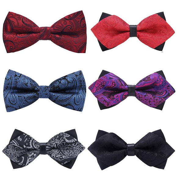 Men's Classic Bow Tie Paisley Pattern Collection Tie sweetearing  Tuxedos, Formalwear, Wedding suits, Business suits, Slim-fit suits, Classic suits, Black-tie attire, Dinner jackets, Prom suits