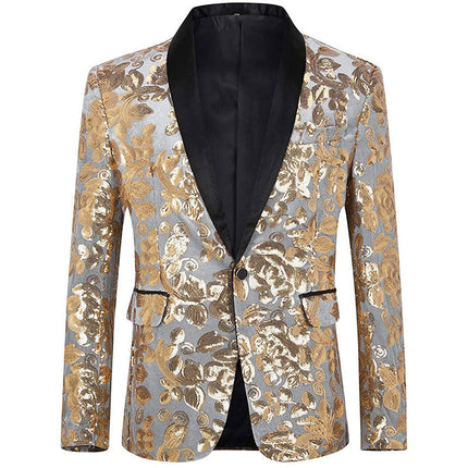 Men's Luxury Velvet Gold Embroidered Tuxedo 4 Color Tuxedo sweetearing GoldSilver4XL Tuxedos, Formalwear, Wedding suits, Business suits, Slim-fit suits, Classic suits, Black-tie attire, Dinner jackets, Prom suits，Christmas Party, Christmas Graduation Prom, Christmas Prom Party,  Graduation Suit, Christmas, Christmas Wedding, Christmas Prom, Christmas Party, Christmas Stage, Christmas Dating
