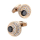 Angel Eyes Rose Gold Cufflinks Cufflink sweetearing  Tuxedos, Formalwear, Wedding suits, Business suits, Slim-fit suits, Classic suits, Black-tie attire, Dinner jackets, Prom suits