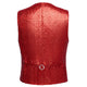 Men's Sequin Fashion Vest Red Vest sweetearing  Tuxedos, Formalwear, Wedding suits, Business suits, Slim-fit suits, Classic suits, Black-tie attire, Dinner jackets, Prom suits