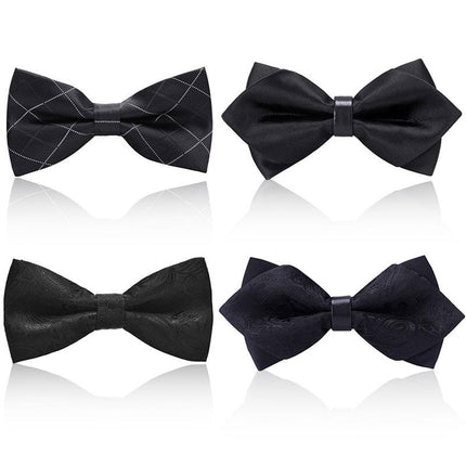 Men's Classic Bow Tie Black Collection Tie sweetearing  Tuxedos, Formalwear, Wedding suits, Business suits, Slim-fit suits, Classic suits, Black-tie attire, Dinner jackets, Prom suits