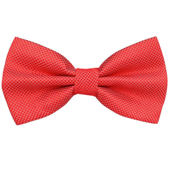 Men's Basic Series Colorful Bow Tie Tie sweetearing Red-3 Tuxedos, Formalwear, Wedding suits, Business suits, Slim-fit suits, Classic suits, Black-tie attire, Dinner jackets, Prom suits